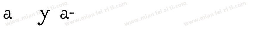 Allur TYGRA字体转换